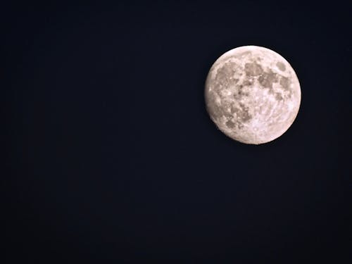 Gratis lagerfoto af lune, måne, nuit