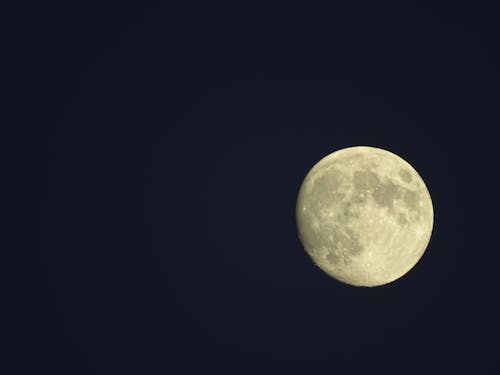 Gratis lagerfoto af lune, måne, nuit
