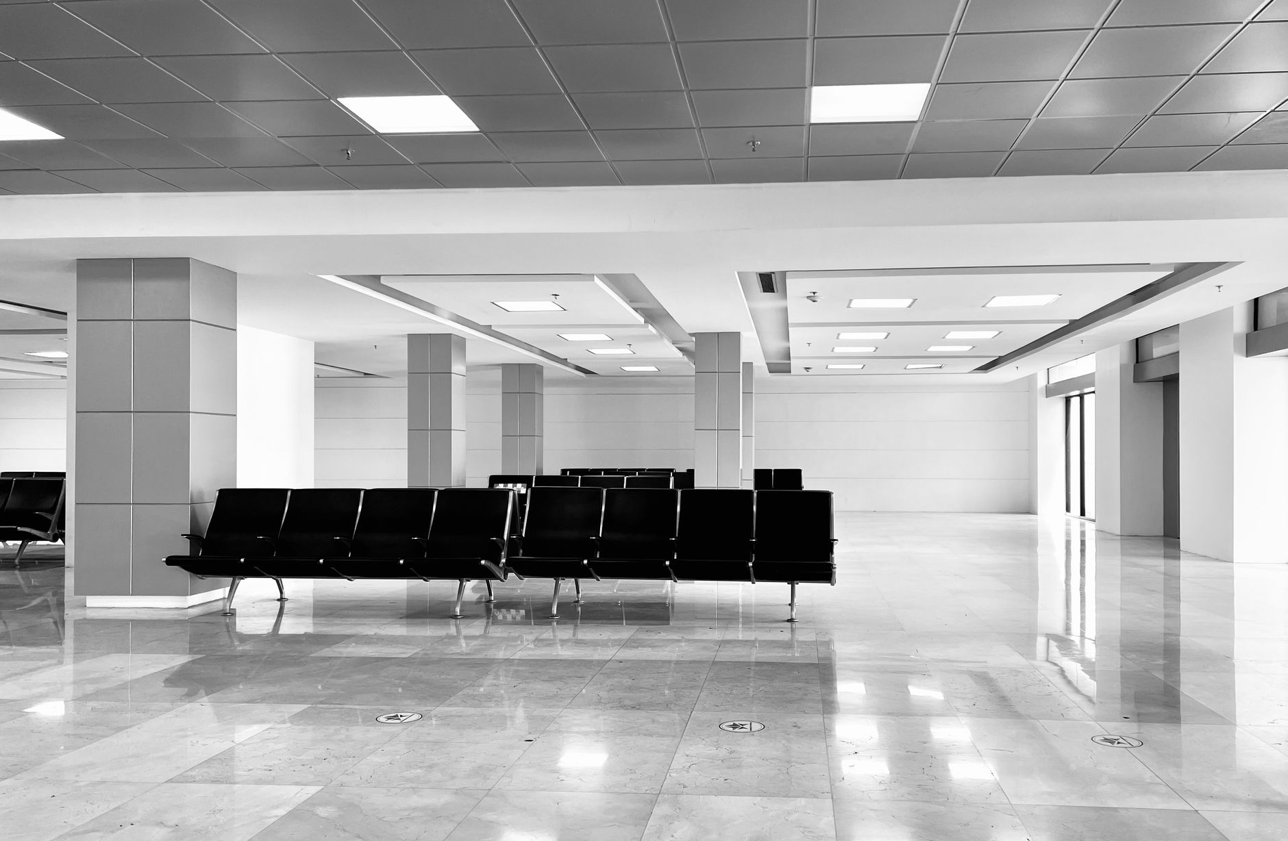 Featured image for the article: Shantinagara TTMC airport bus lounge has locked toilet, damp walls