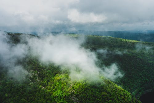 Clouds Over Green Hills