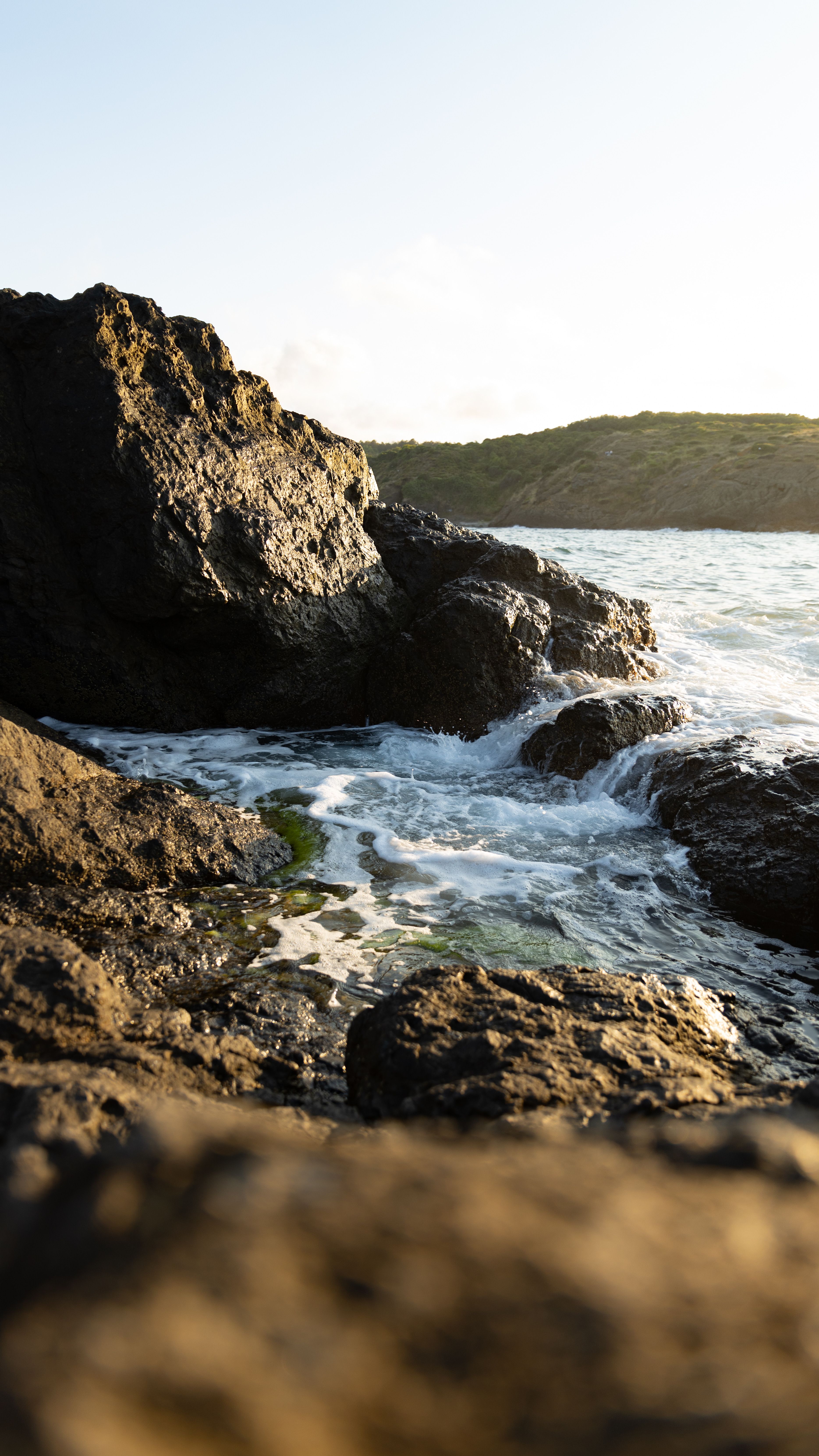 Rocks on a Seashore · Free Stock Photo