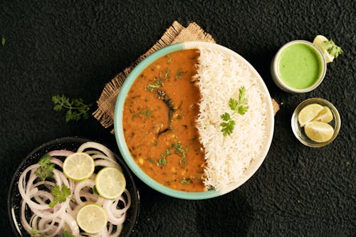 Bowl of Indian Food