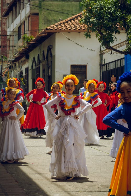 Women Dancing on the Street