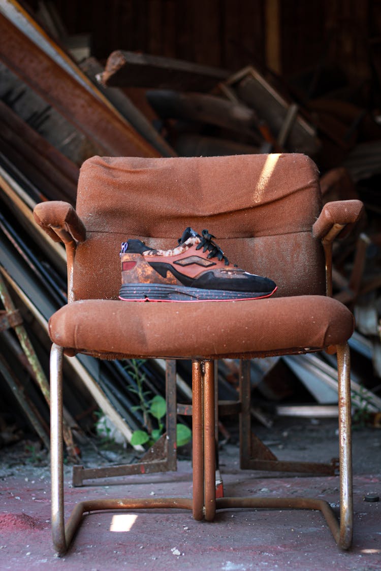 A Shoe On A Chair 