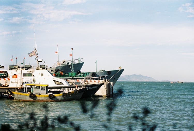 Ships In The Harbor 