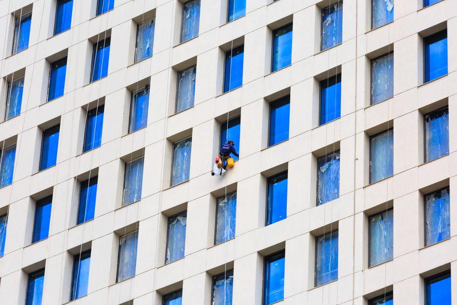 why hire professional window cleaners