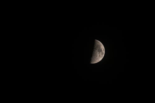 Immagine gratuita di carta da parati luna, cielo notturno, fotografia astronomica