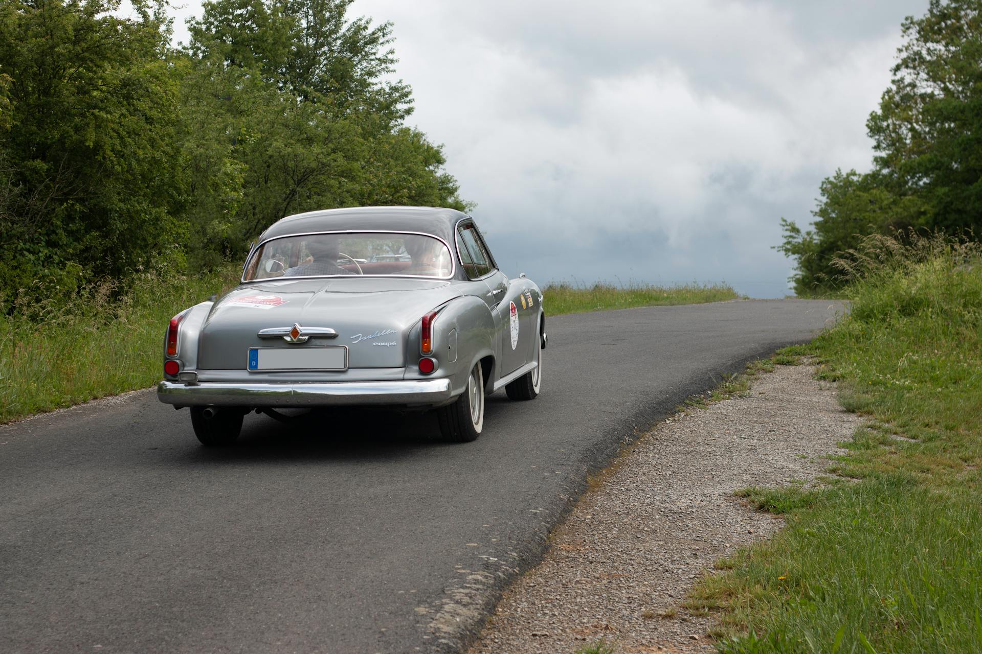 Borgward Isabella Moving on the Road