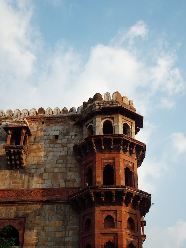 Exterior Of The Purana Qila Fort