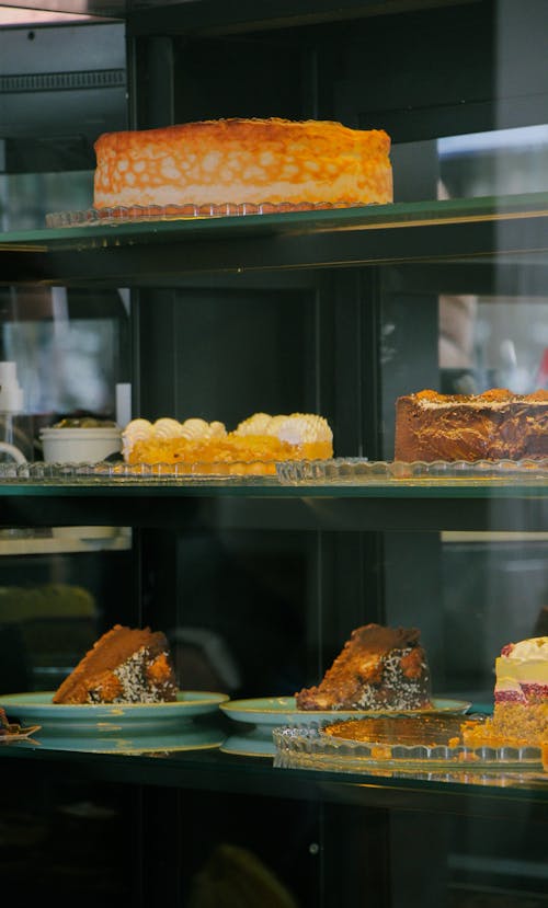 Cakes on Display