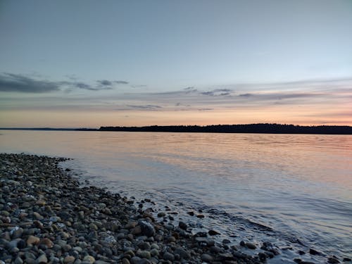 Gratis stockfoto met horizon over water, strand zonsondergang, zonsondergang