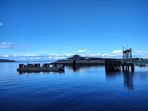 Gratis stockfoto met blauw, blauw water, blauwe lucht