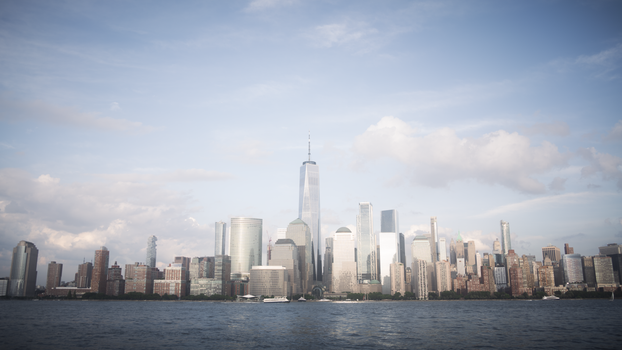City Skyline Under Blue Sky