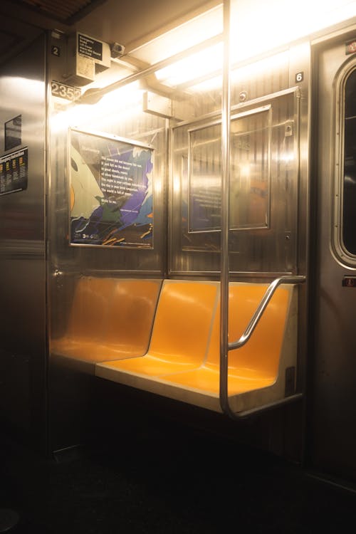 An Empty Yellow Seat