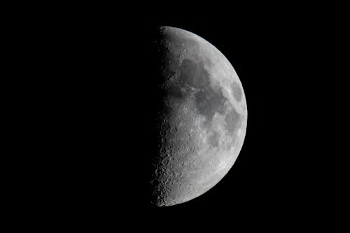 Foto stok gratis angkasa, astrofotografi, bulan