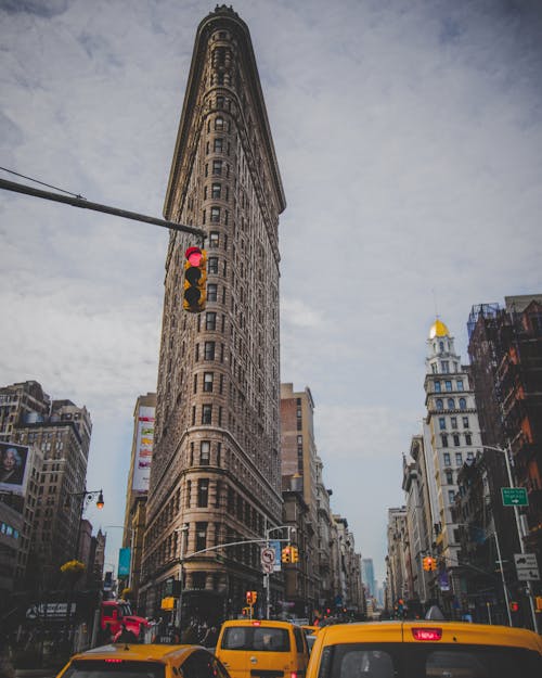 Photo of The Flatiron Building in New York City.