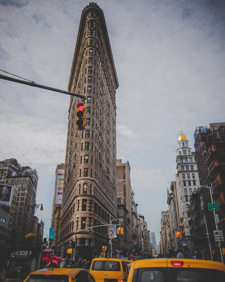 Photo Of The Flatiron Building In New York City.