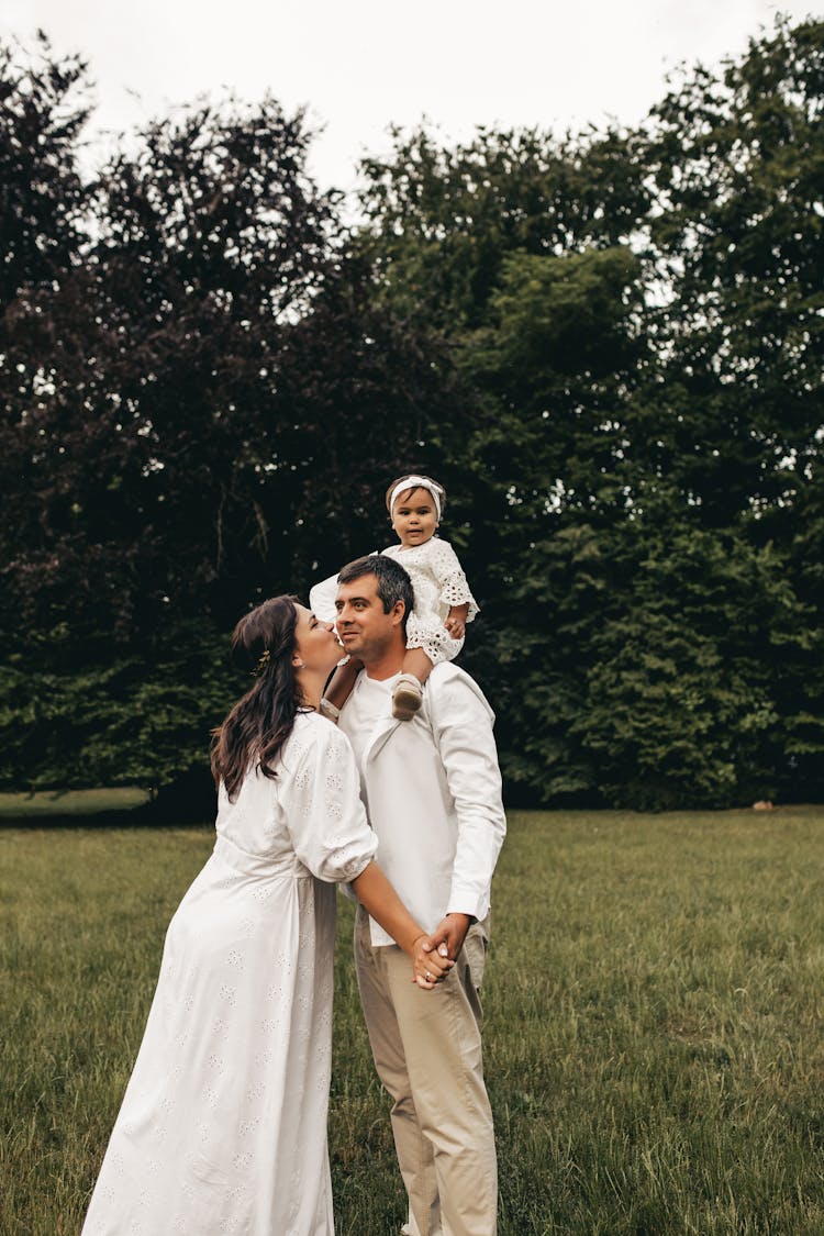 Family Portrait In Park