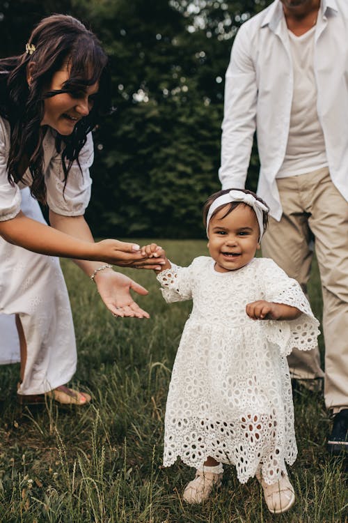 Fotos de stock gratuitas de alegre, familia, hija