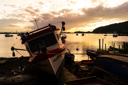 Gratis arkivbilde med båt, brasil, morgensol