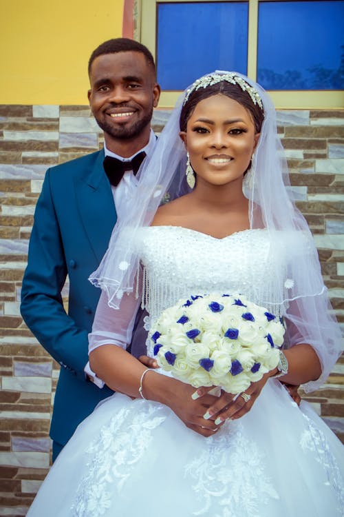 Foto d'estoc gratuïta de boda, dona de raça negra, expressions facials