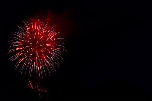 Foto stok gratis langit malam, perayaan, pertunjukan kembang api