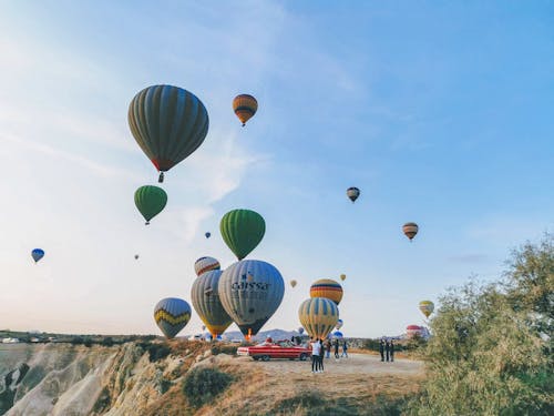 Základová fotografie zdarma na téma cappadocia, festival, horkovzdušné balóny