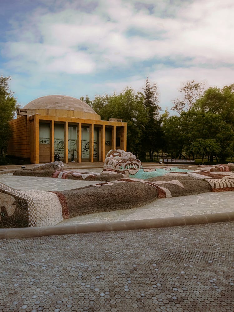 Bosque De Chapultepec Under Blue Sky