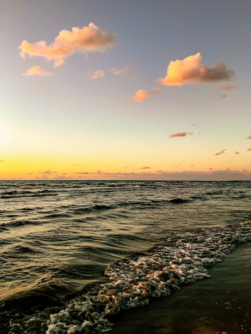 Body of Water during Sunset