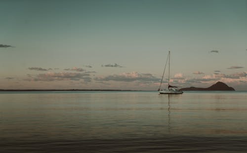 Sail Boat on the Sea