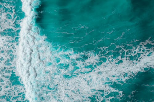 Immagine gratuita di acqua turchese, fotografia aerea, mare