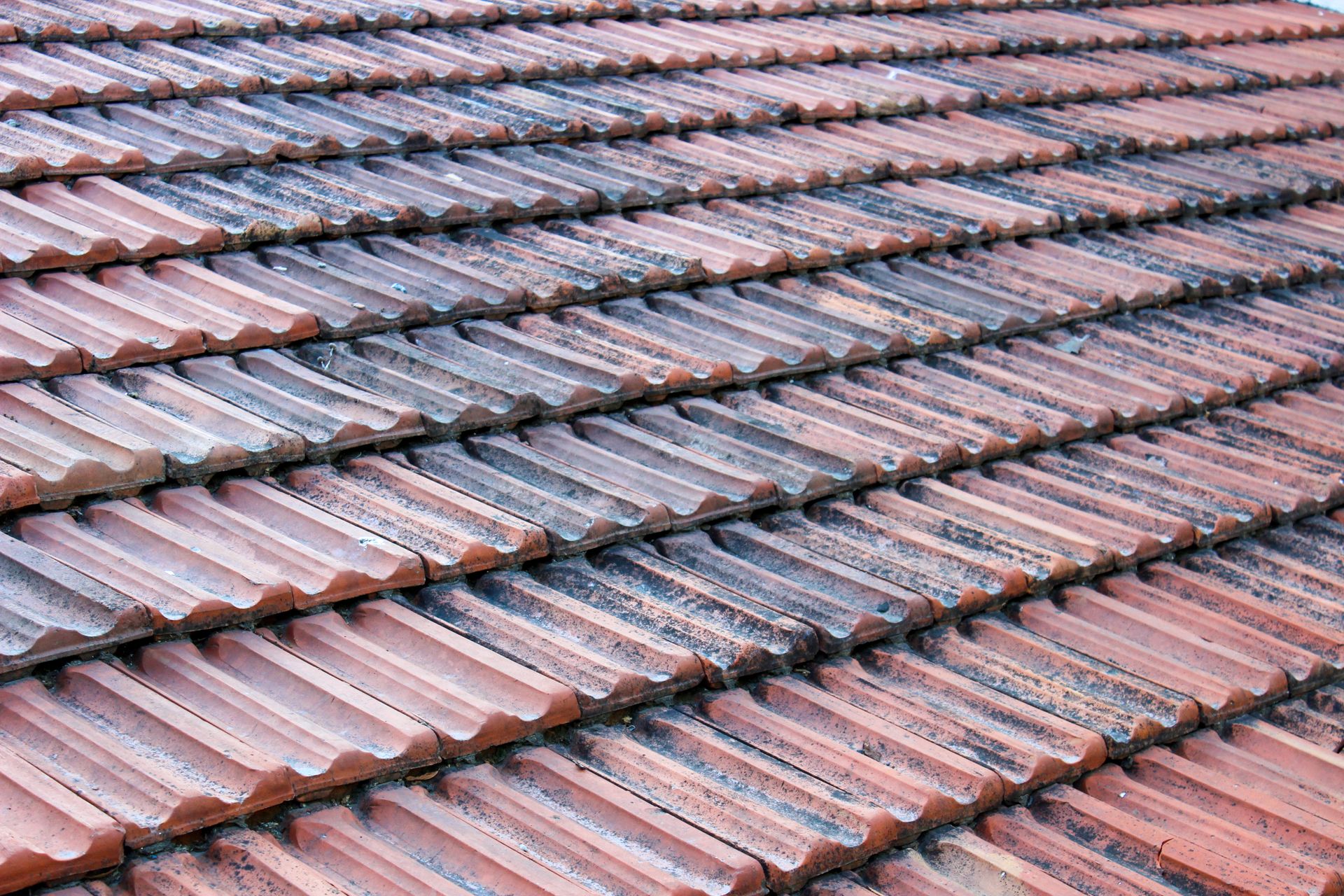 Brown Roof in Close-up Photography