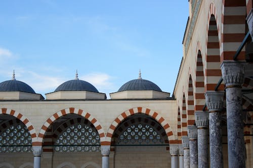 Facade of the Camlica Mosque