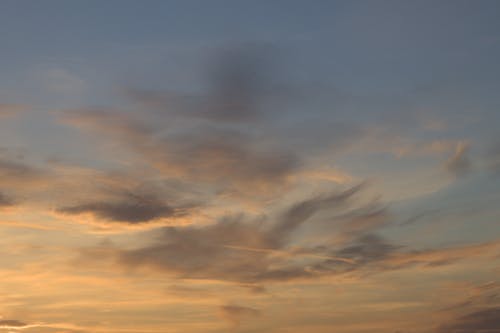 Clouds in the Sky during Sunset