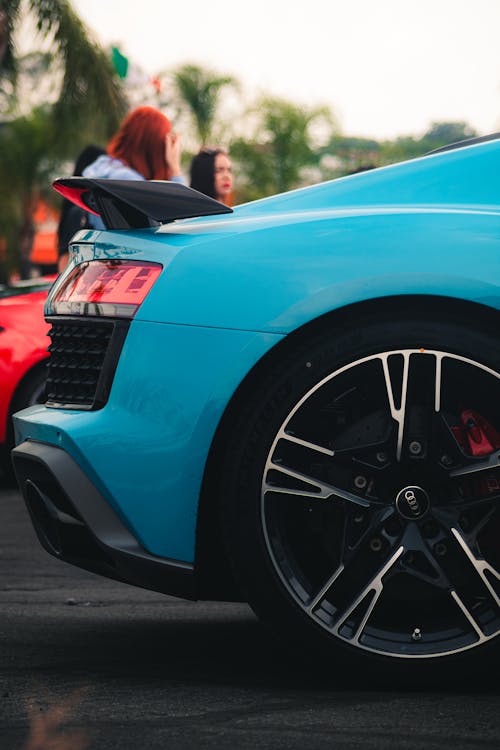 Photo of a Blue Sporting Car