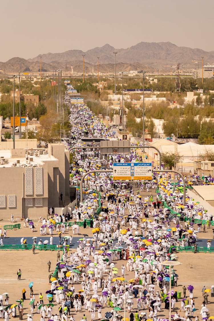 Crowd During Summer Vacation