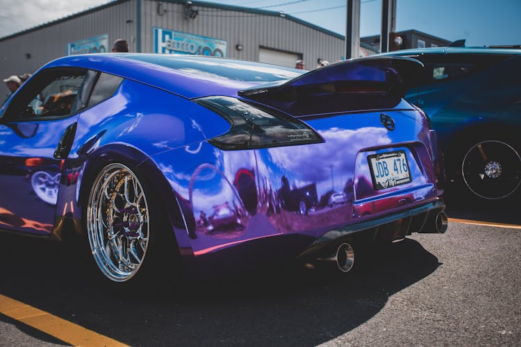 A Parked Nissan 370z