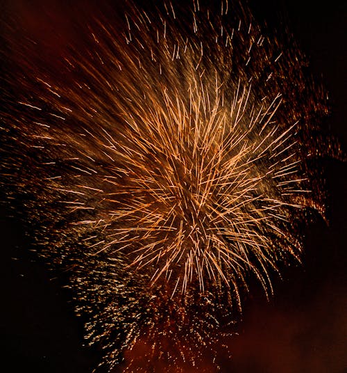 Free stock photo of 4th of july, black, fireworks