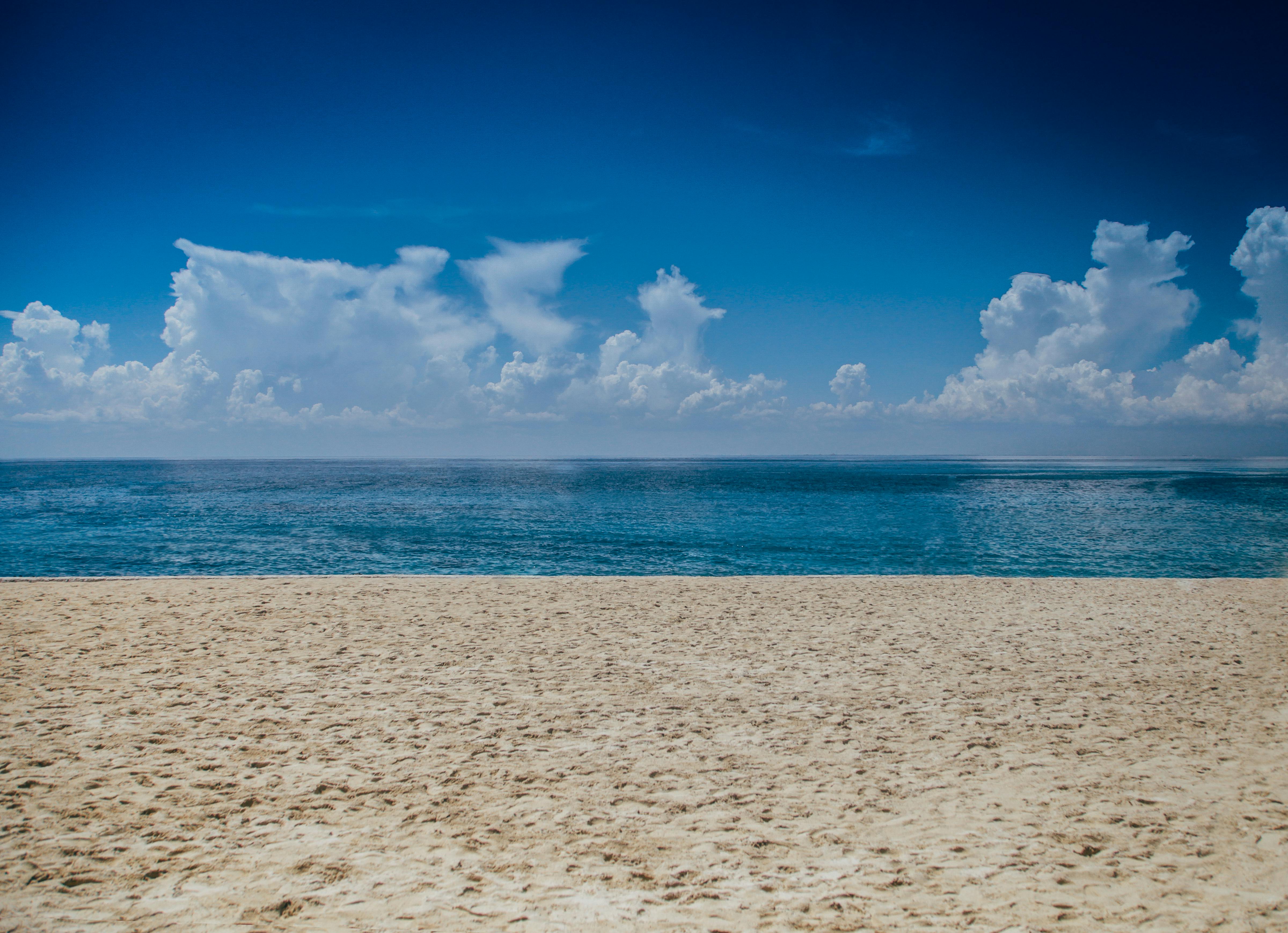 Sand beach and Blue ocean with soft wave form on Sand Texture, Brown Beach  sand dune in sunny day Spring, Vertical top view for Summer banner  background. 13149805 Stock Photo at Vecteezy