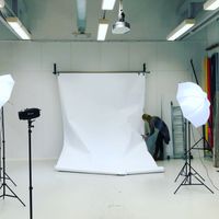 Seamless backdrop in a lighting studio — photo by Rene Terp on Pexels