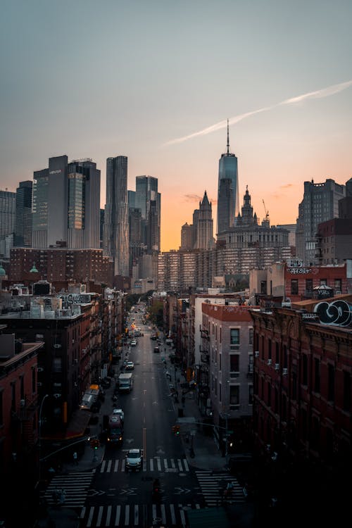 Cityscape at Dawn