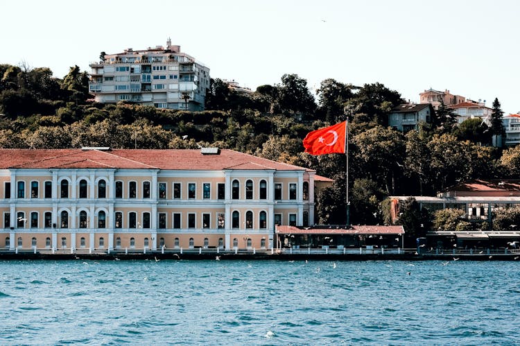 Photo Of A Waterfront Building 