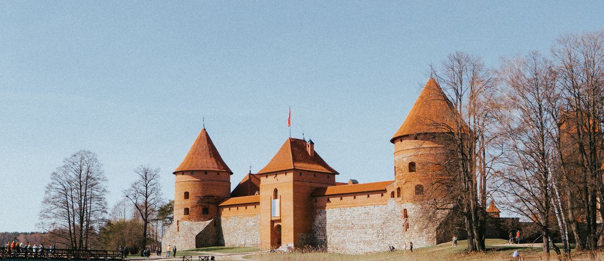 El castillo de Trakai, en su isla