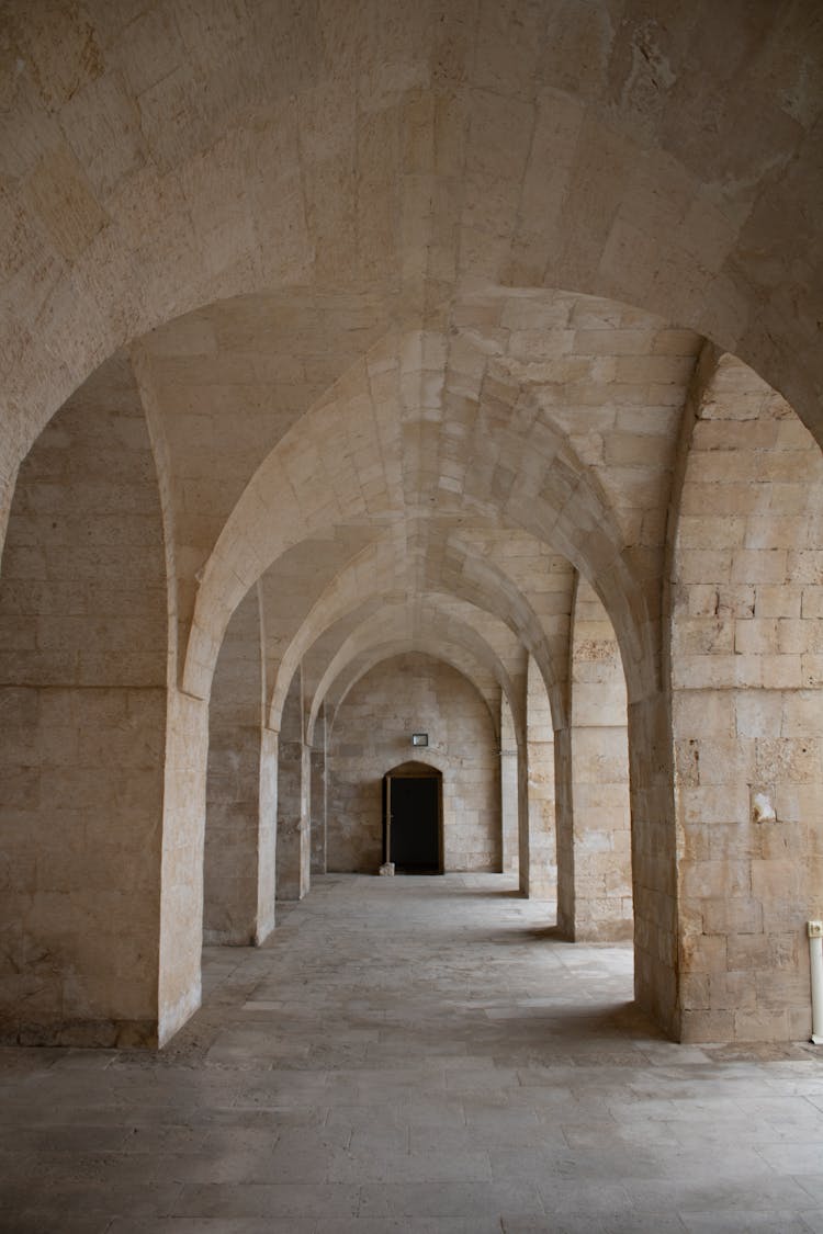 Zinciriye Madrasa Corridors, Mardin Turkey. It Also Looks Like Hogwards Corridors