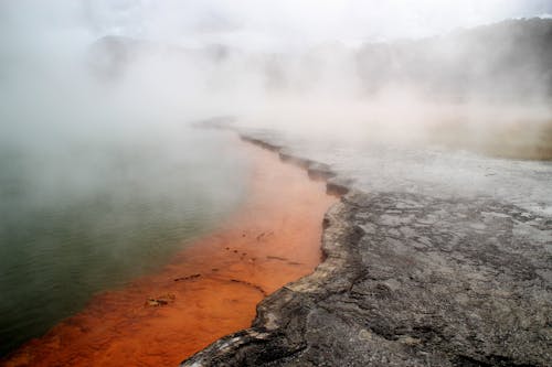 Kostenloses Stock Foto zu dampf, felsformation, geologie