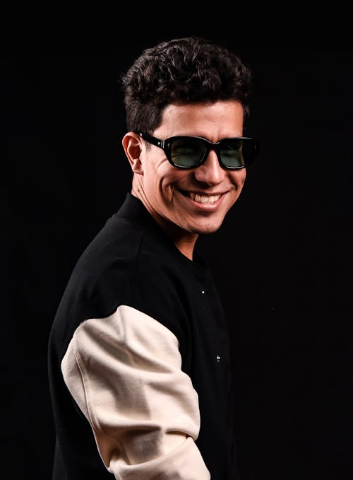 Portrait of Man Wearing Sunglasses
