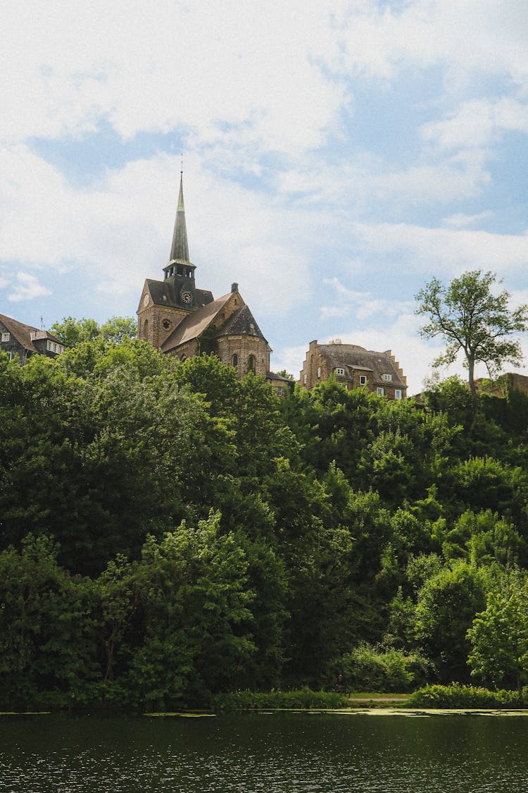 Waterfront Hilltop Gothic Mansion