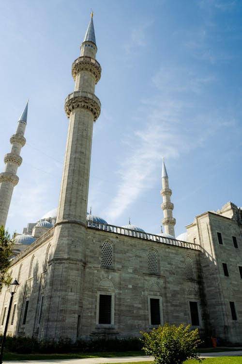 Low Angle Shot of Minarets