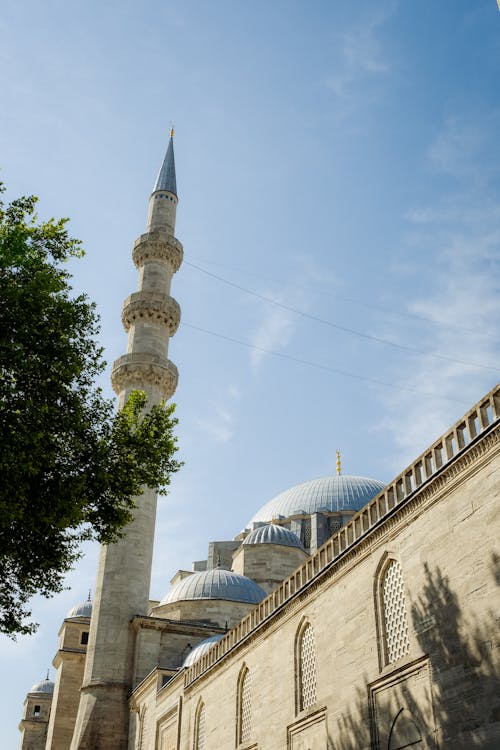 Blue Sky over a Minaret