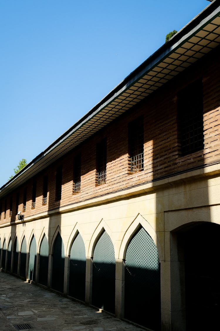 Building With Arched Doors